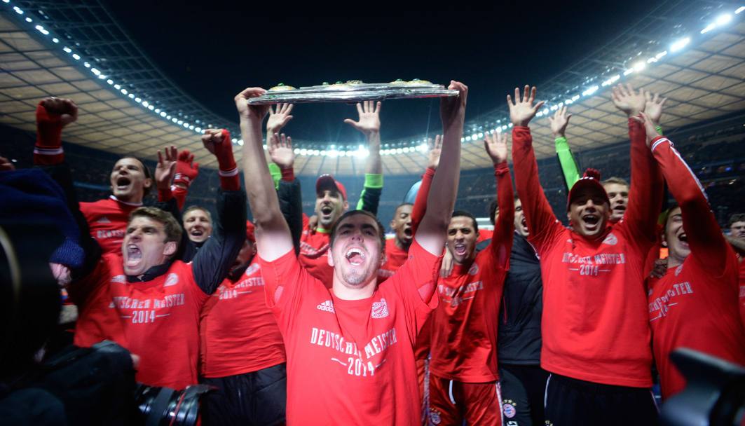 Il Bayern Monaco di Pep Guardiola si è laureato campione di Germania con sette giornate di anticipo, record assoluto nella storia della Bundesliga. Afp